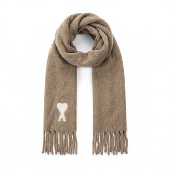 Ami Sciarpa Moderna - - Accessories - Donna - Beige - ONE SIZE