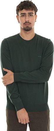 BOSS Pullover girocollo BOTTO-L Verde BOSS Uomo