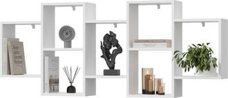 OEM Estante Colgante De Pared Para Habitaci&oacute;n Infantil, Sal&oacute;n Y Cocina, 160 Cm. Zenda Estante Colgante De Pared Para Sal&oacute;n Y Cocina, 160 Cm, Roble Artesan