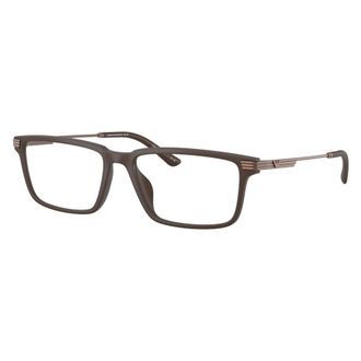 Emporio Armani Glasses, unisex, Brown, Size: 55 MM Ea3268U Optical Frame
