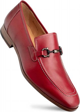 Mezlan Mens Rios Ii Flex Ornament Loafer In Red