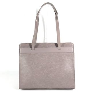 Louis Vuitton Purple Epi Leather Shoulder Bag Tote Bag (Pre-Owned)