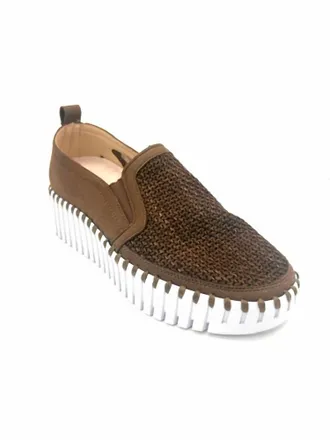 Ilse Jacobsen Womens Tulip Shoes In Chestnut White
