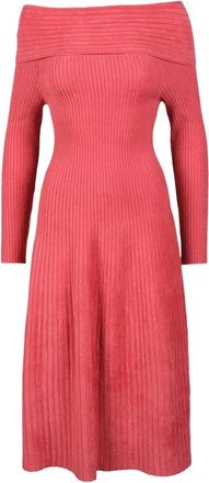 Antonino Valenti Damesjurk - Dames - Kleedjes - Oranje - S - Polyester - Kleedjes