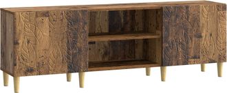 vidaXL Mueble De Tv 150 X 31 X 50 Cm Madera Envejecida Vidaxl