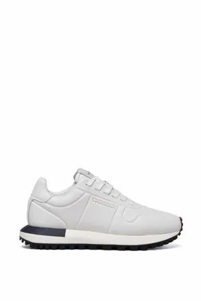 Emporio Armani Polyurethane Sneakers - White