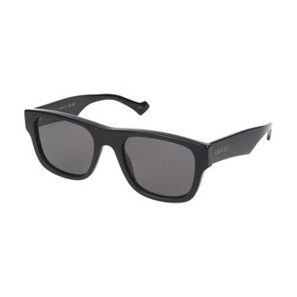 Gucci Gg 1427S Zonnebril - Heren - Zonnebrillen - Zwart - 53 MM - Accessoires