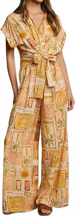 Dress Forum Sandcastle Jumpsuit In Multi