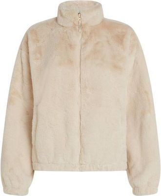 O'Neill FWC Cruz Faux Fur Fleece Fleecejacke für Damen | beige