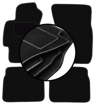 OEM Juego De Alfombrillas De Terciopelo Para Subaru Legacy Iv B4 Station Wagon, Sedan, Touring, Wagon (2003-2009)