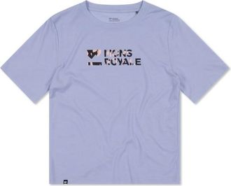 Mons Royale Icon Relaxed Tee Merinoshirt f&uuml;r Damen | lila