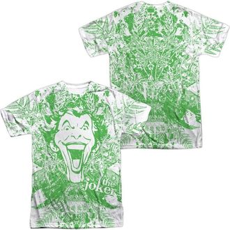 Gildan Batman Joker In The Wild (Front/Back Print) Short Sleeve Adult 100% Poly Crew Tee / T-Shirt