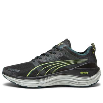 Puma ForeverRun Nitro WTR Black Malachite Yellow Burst 378472-01