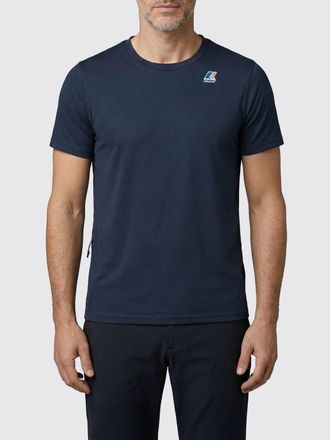 K-Way T-shirt Leonide in cotone con logo K-way