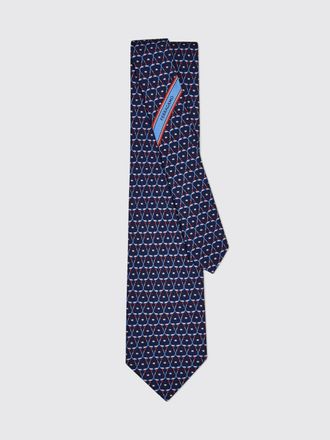 Ferragamo Cravatta Hockey in seta stampata