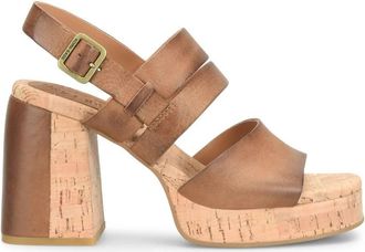 Kork-ease Womens Maxi Colorblock Cork Heel In Brown