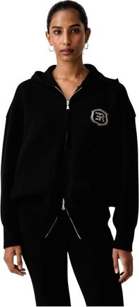 Ermanno Scervino Cardigan con zip - - Sweatshirts & Hoodies - Donna - Nero - S