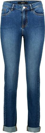 Zero Dames, Jeans, Blauw, Maat: XL