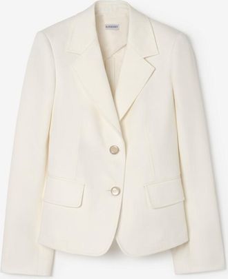 Burberry Cotton Tailored Jacket