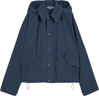 Aspesi Wade Jacket - Dames - Zomerjassen - Blauw - L - Katoen - Jassen