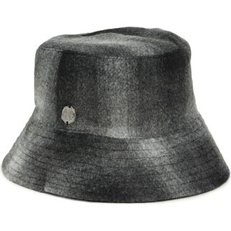 Vince Camuto Reversible Plaid Bucket Hat in Black at Nordstrom Rack