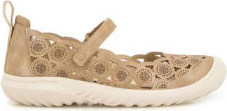 Jambu Womens Anne Flats In Taupe Shimmer