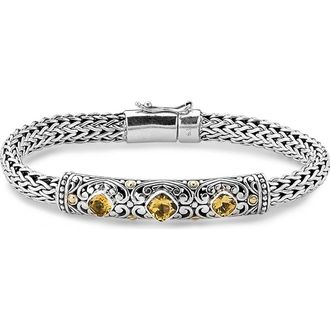 Samuel B. Sterling Silver Rope Bracelet in Yellow at Nordstrom Rack