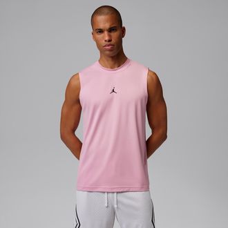 Nike Jordan Mens Jordan Sport Essentials Dri-FIT Sleeveless Top in Pink | IF0889-676