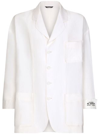 Dolce & Gabbana Blazer monopetto - Bianco