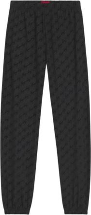 HUGO BOSS Broek > Joggingbroeken - Heren - Sweatpants - Zwart - L - Broeken