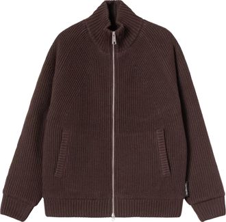 Carhartt Work in Progress Banley Ribbed Knit Quilted-Lined Sweater Jacket