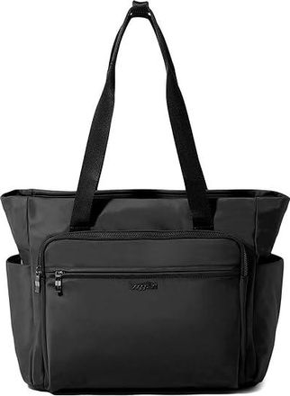 Baggallini Nolita Laptop Tote Tote Handbags Black Twill, Nylon