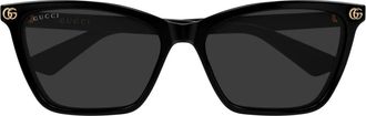 Gucci Sunglasses, female, Black, Size: 56 MM Gg2111S Sunglasses
