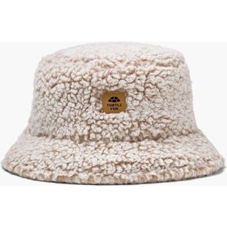Turtle Fur Stomp Fleece Bucket Hat in Natural at Nordstrom