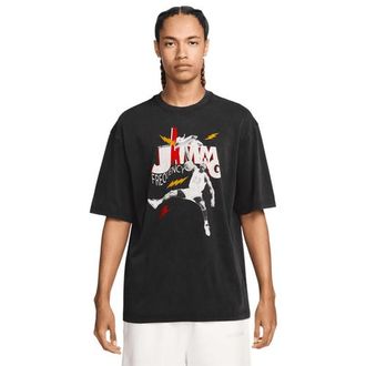 Nike Jordan Mens Jam 85 Short Sleeve Crew T-Shirt - Black/White Size 3XL