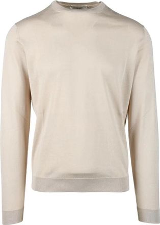 FILIPPO DE LAURENTIIS Beige Cotton Sweater