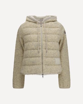 Moncler Padded Teddy Hoodie Female L