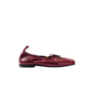 Alohas Purple Flat Shoes - female - ALOHAS - Ballerina Shoes - Purple - 8 UK - Shoes