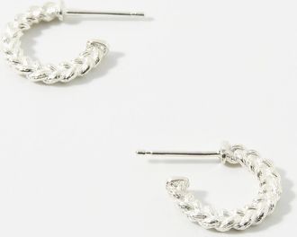 Bleue Burnham Mens Braided earrings