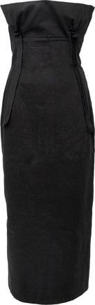 Yohji Yamamoto strapless jurk - jaren 90