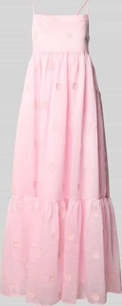 Suncoo Midikleid aus Lyocell-Mix Modell Cherish in Rosa, Gr&ouml;&szlig;e XL