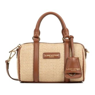 Lancaster Handbags, female, Red, Size: ONE SIZE Sac polochon Zipp&eacute; Mini Osier