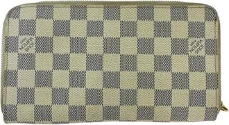 Louis Vuitton Pre-owned Wallets, female, White, Size: ONE SIZE Pre-owned Canvas wallets