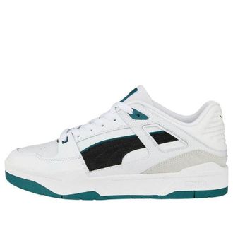 Puma Slipstream Suede FS White Black Green 388634-03