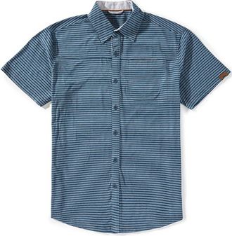Dakota Grizzly Mens Andy Short Sleeve Shirt In Current