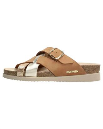 Mephisto Womens Hida Sandal In Light Sand