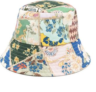 Alemais Cappello bucket con design patchwork - Toni neutri