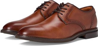 Stacy Adams Benson Plain Toe Lace-Up Mens Shoes Brandy : 11.5 M, Leather
