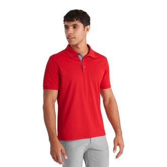 Calvin Klein Mens Club Golf Polo Shirt - Red - XXXL
