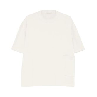 Ten c T-Shirts, male, Beige, Size: XL T-Shirt Jersey Relaxed Fit